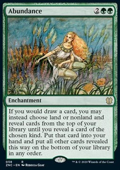 Abundance⁣ - Commander: Zendikar Rising⁣ (Rare)⁣ [58]