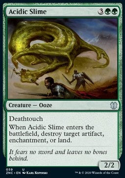 Acidic Slime⁣ - Commander: Zendikar Rising⁣ (Uncommon)⁣ [59]