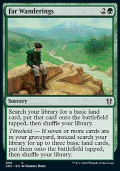 Far Wanderings⁣ - Commander: Zendikar Rising⁣ (Common)⁣ [66]