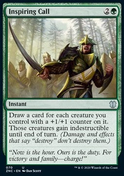 Inspiring Call⁣ - Commander: Zendikar Rising⁣ (Uncommon)⁣ [70]