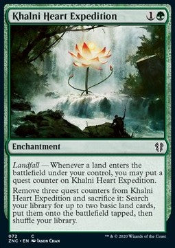 Khalni Heart Expedition⁣ - Commander: Zendikar Rising⁣ (Common)⁣ [72]