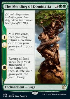 The Mending of Dominaria⁣ - Commander: Zendikar Rising⁣ (Rare)⁣ [74]