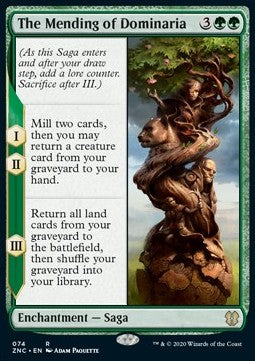 The Mending of Dominaria⁣ - Commander: Zendikar Rising⁣ (Rare)⁣ [74]