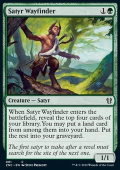 Satyr Wayfinder⁣ - Commander: Zendikar Rising⁣ (Common)⁣ [81]