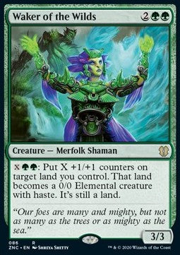 Waker of the Wilds⁣ - Commander: Zendikar Rising⁣ (Rare)⁣ [86]
