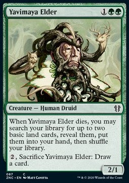Yavimaya Elder⁣ - Commander: Zendikar Rising⁣ (Common)⁣ [87]