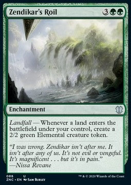 Zendikar's Roil⁣ - Commander: Zendikar Rising⁣ (Uncommon)⁣ [88]
