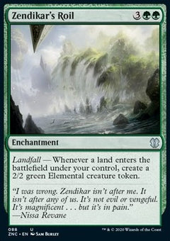 Zendikar's Roil⁣ - Commander: Zendikar Rising⁣ (Uncommon)⁣ [88]