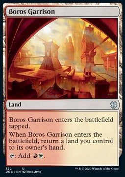 Boros Garrison⁣ - Commander: Zendikar Rising⁣ (Uncommon)⁣ [122]