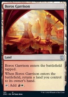 Boros Garrison⁣ - Commander: Zendikar Rising⁣ (Uncommon)⁣ [122]
