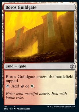 Boros Guildgate⁣ - Commander: Zendikar Rising⁣ (Common)⁣ [123]