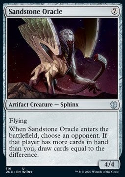Sandstone Oracle⁣ - Commander: Zendikar Rising⁣ (Uncommon)⁣ [116]