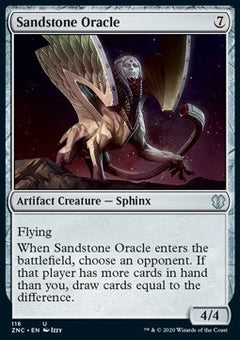 Sandstone Oracle⁣ - Commander: Zendikar Rising⁣ (Uncommon)⁣ [116]