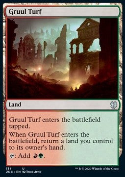 Gruul Turf⁣ - Commander: Zendikar Rising⁣ (Uncommon)⁣ [131]