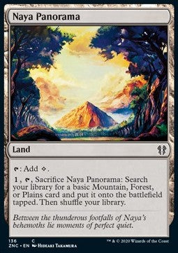 Naya Panorama⁣ - Commander: Zendikar Rising⁣ (Common)⁣ [136]