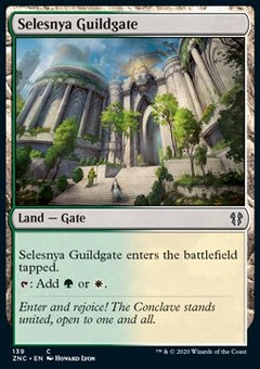 Selesnya Guildgate⁣ - Commander: Zendikar Rising⁣ (Common)⁣ [139]