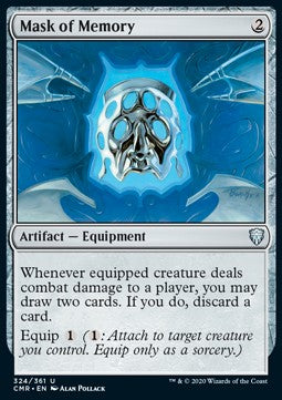 Mask of Memory⁣ - Commander Legends⁣ (Uncommon)⁣ [324]