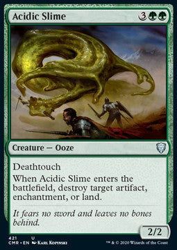 Acidic Slime (V.1)⁣ - Commander Legends: Extras⁣ (Uncommon)⁣ [421]