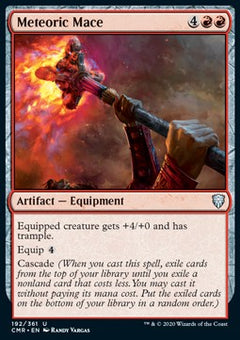 Meteoric Mace⁣ - Commander Legends⁣ (Uncommon)⁣ [192]
