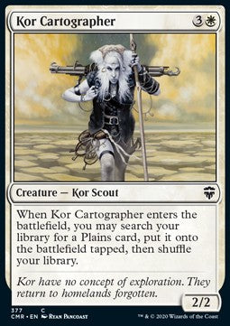 Kor Cartographer⁣ - Commander Legends: Extras⁣ (Common)⁣ [377]