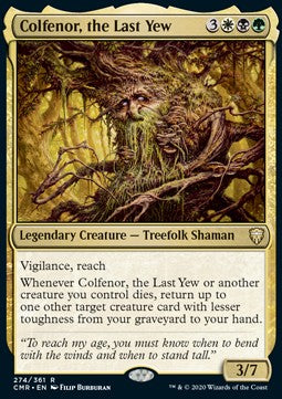 Colfenor, the Last Yew⁣ - Commander Legends⁣ (Rare)⁣ [274]