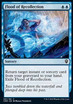Flood of Recollection⁣ - Commander Legends⁣ (Common)⁣ [61]
