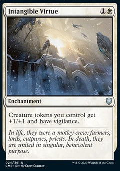 Intangible Virtue⁣ - Commander Legends⁣ (Uncommon)⁣ [24]