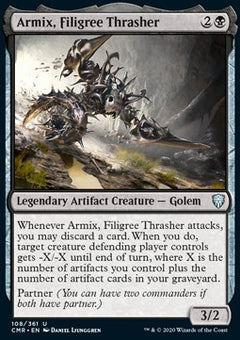 Armix, Filigree Thrasher⁣ - Commander Legends⁣ (Uncommon)⁣ [108]