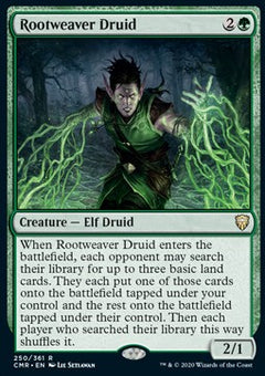 Rootweaver Druid⁣ - Commander Legends⁣ (Rare)⁣ [250]