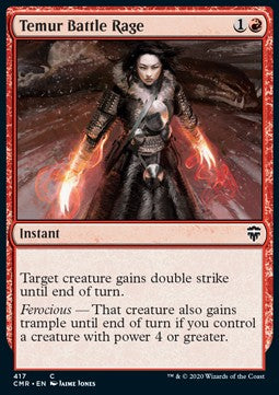 Temur Battle Rage (V.1)⁣ - Commander Legends: Extras⁣ (Common)⁣ [417]