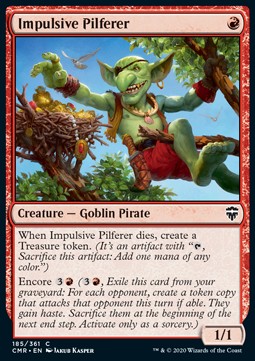 Impulsive Pilferer⁣ - Commander Legends⁣ (Common)⁣ [185]
