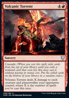 Volcanic Torrent⁣ - Commander Legends⁣ (Uncommon)⁣ [208]