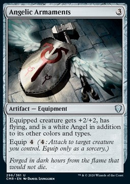 Angelic Armaments⁣ - Commander Legends⁣ (Uncommon)⁣ [296]