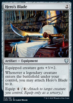Hero's Blade⁣ - Commander Legends⁣ (Uncommon)⁣ [314]