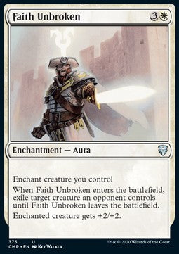 Faith Unbroken⁣ - Commander Legends: Extras⁣ (Uncommon)⁣ [373]
