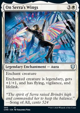 On Serra's Wings⁣ - Commander Legends: Extras⁣ (Uncommon)⁣ [380]