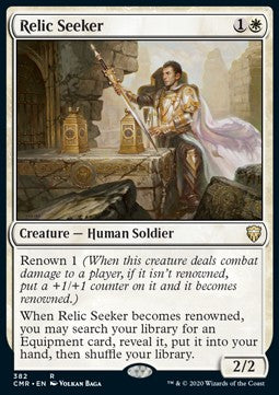 Relic Seeker⁣ - Commander Legends: Extras⁣ (Rare)⁣ [382]