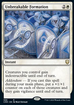 Unbreakable Formation⁣ - Commander Legends: Extras⁣ (Rare)⁣ [388]