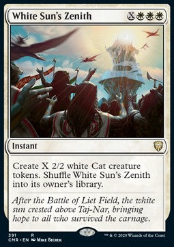 White Sun's Zenith⁣ - Commander Legends: Extras⁣ (Rare)⁣ [391]