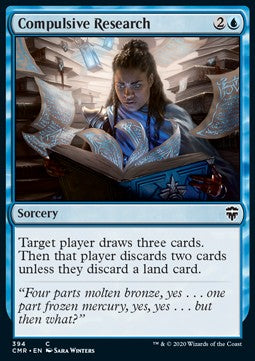Compulsive Research⁣ - Commander Legends: Extras⁣ (Common)⁣ [394]