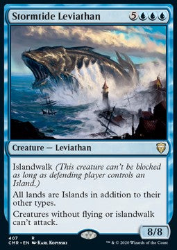 Stormtide Leviathan⁣ - Commander Legends: Extras⁣ (Rare)⁣ [407]