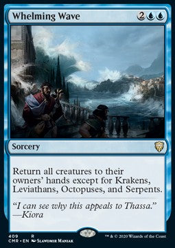 Whelming Wave⁣ - Commander Legends: Extras⁣ (Rare)⁣ [409]