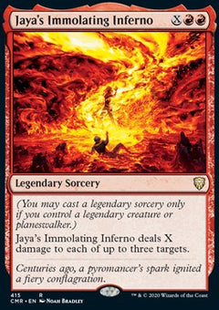 Jaya's Immolating Inferno⁣ - Commander Legends: Extras⁣ (Rare)⁣ [415]