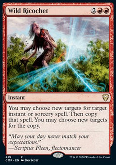 Wild Ricochet⁣ - Commander Legends: Extras⁣ (Rare)⁣ [419]