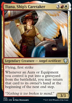 Tiana, Ship's Caretaker⁣ - Commander Legends: Extras⁣ (Uncommon)⁣ [454]
