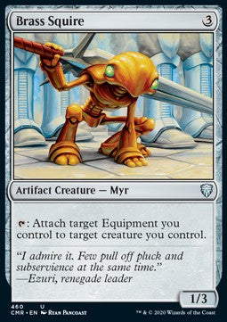 Brass Squire⁣ - Commander Legends: Extras⁣ (Uncommon)⁣ [460]