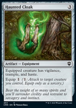 Haunted Cloak⁣ - Commander Legends: Extras⁣ (Common)⁣ [463]