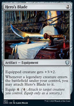 Hero's Blade⁣ - Commander Legends: Extras⁣ (Uncommon)⁣ [464]