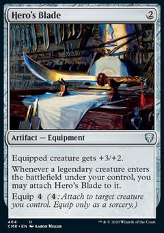 Hero's Blade⁣ - Commander Legends: Extras⁣ (Uncommon)⁣ [464]