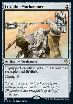 Loxodon Warhammer⁣ - Commander Legends: Extras⁣ (Rare)⁣ [465]
